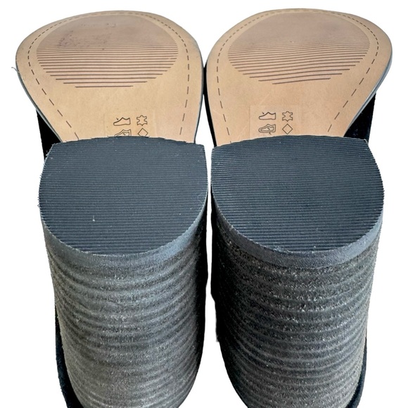 NWOT Kelsi Dagger Brooklyn Logan Black Suede Over The Knee Boots Size 6.5 - Picture 12 of 16